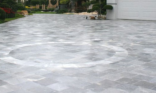 travertine driveways